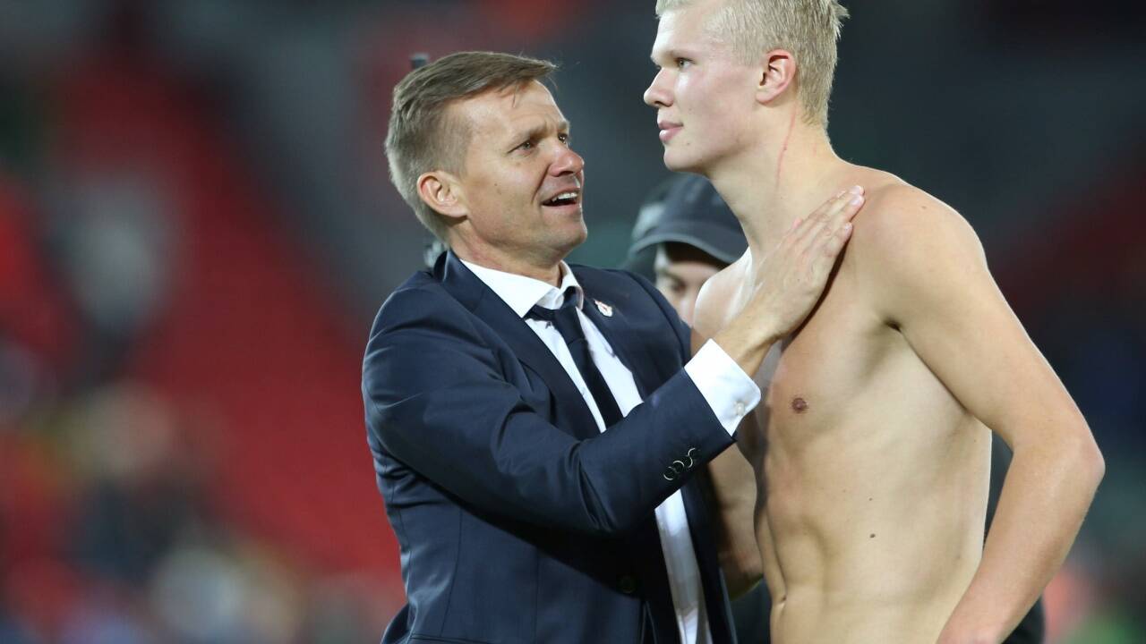 Salzburg-Trainer Jesse Marsch stellt klar, dass Erling Haaland Elferschütze Nummer eins bei Red Bull Salzburg ist. 