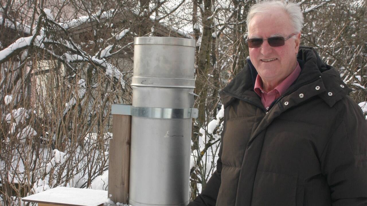 Horst Nöbl aus Saalfelden hat das Wetter im Blick. Horst Nöbl aus Saalfelden hat das Wetter im Blick.