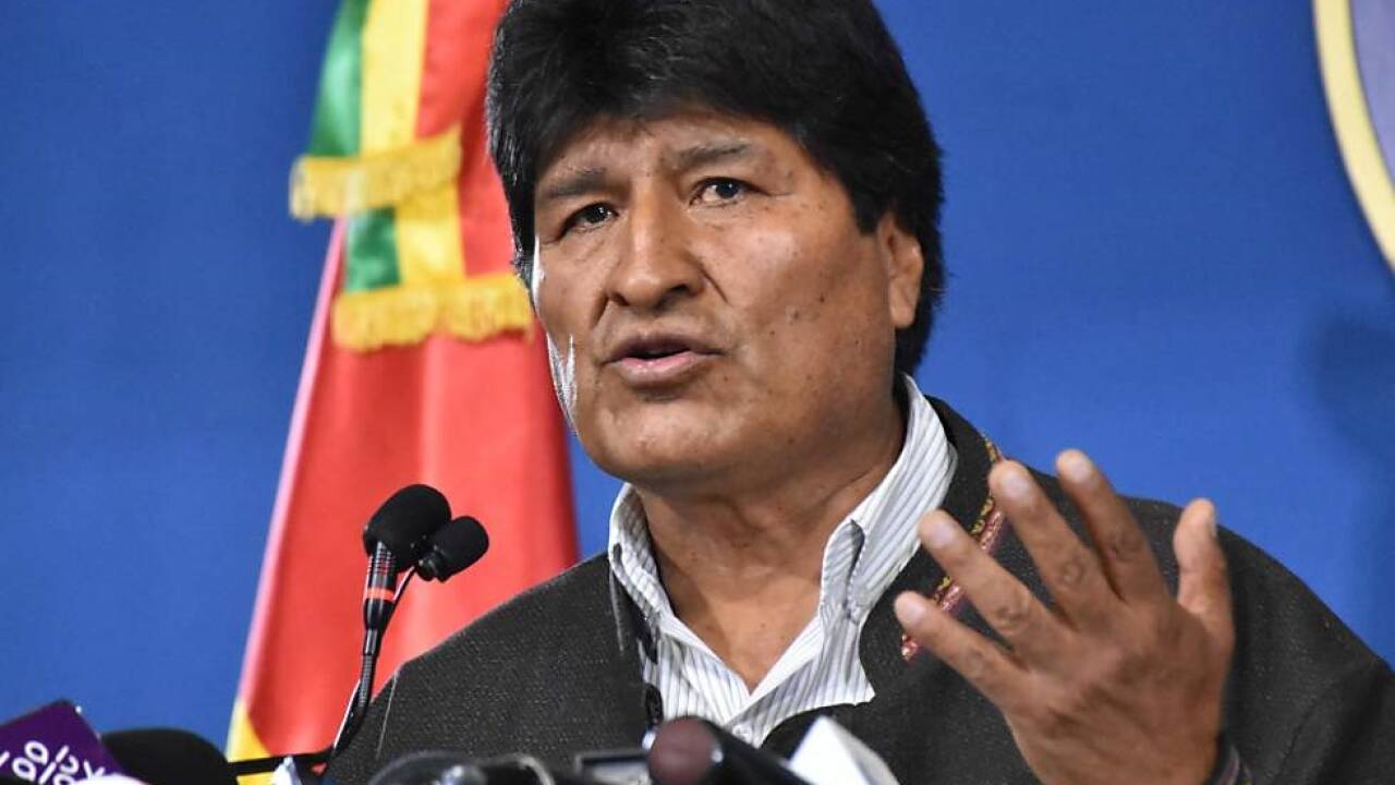 Evo Morales sucht in Mexiko Zuflucht 