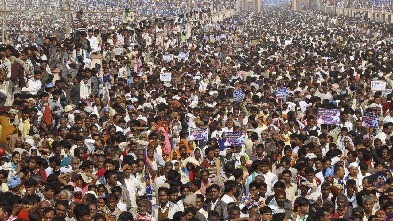Die indische Bevölkerung ist diejenige, die weltweit am am meisten wachsen wird, prognostiziert die UN. 