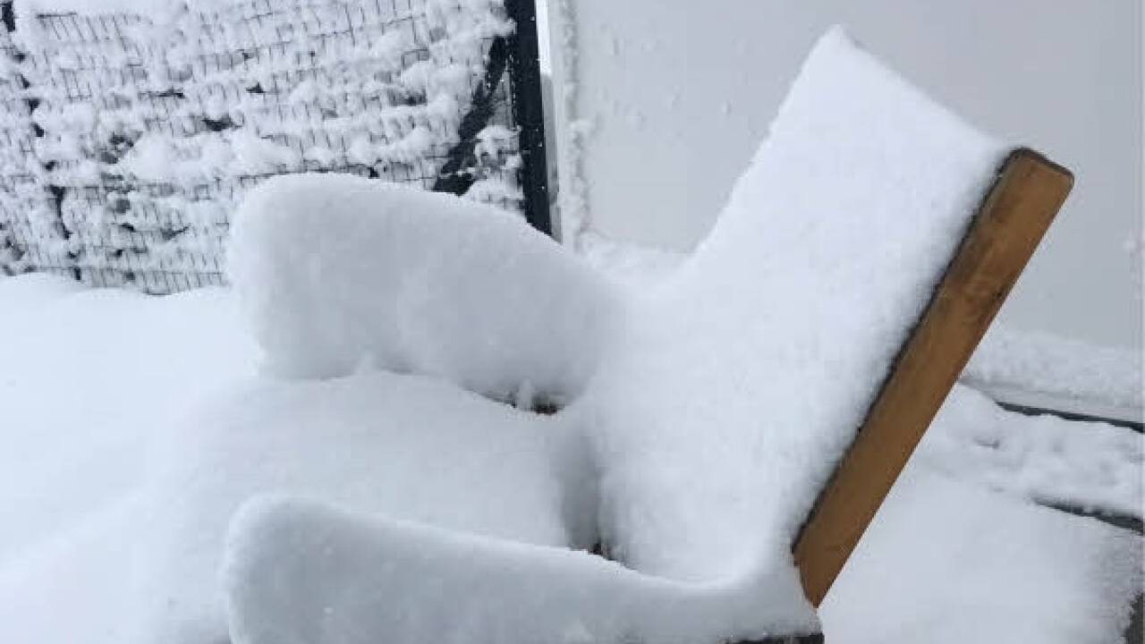 Viel Neuschnee am Mittwoch im Lungau. Viel Neuschnee am Mittwoch im Lungau.