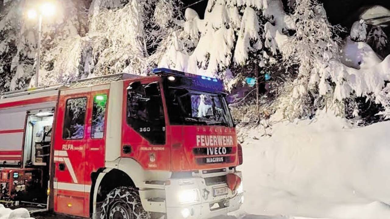 Die Feuerwehr war im Dauereinsatz (ein Bild aus dem Lungau).FF TAMSWEG Die Feuerwehr war im Dauereinsatz (ein Bild aus dem Lungau).FF TAMSWEG