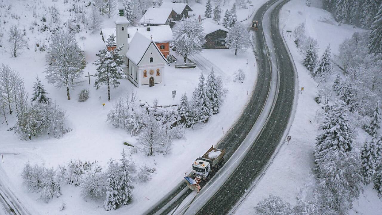 Wintereinbruch in Österreich Wintereinbruch in Österreich