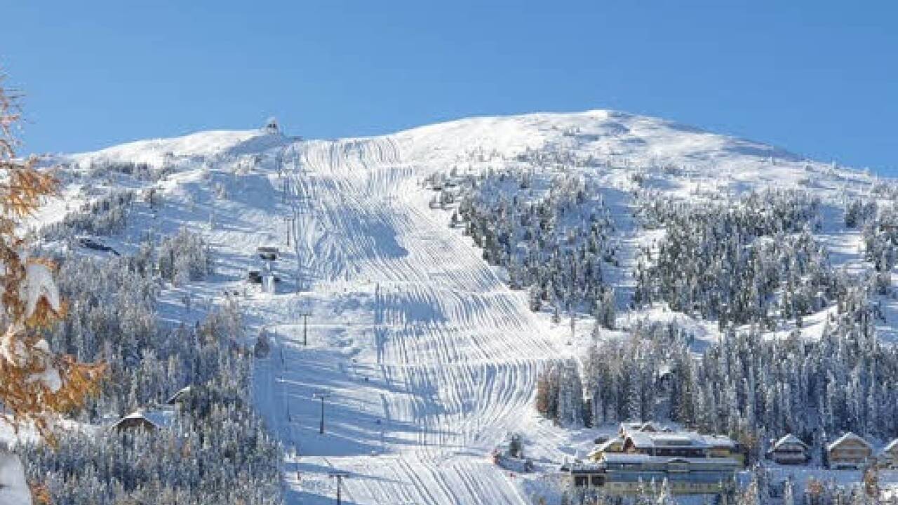 Blick vom Katschberg in Richtung Tschaneck. Blick vom Katschberg in Richtung Tschaneck.