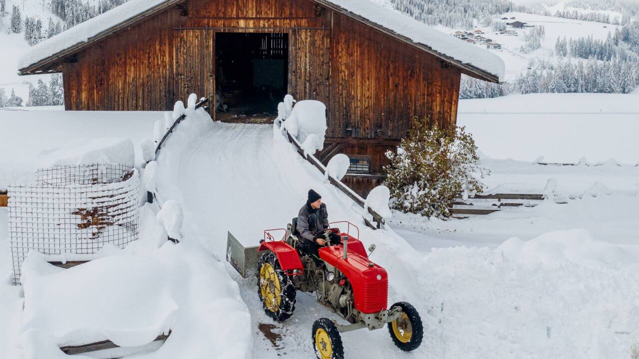 Extreme Schneefälle in Teilen Österreichs. Extreme Schneefälle in Teilen Österreichs.