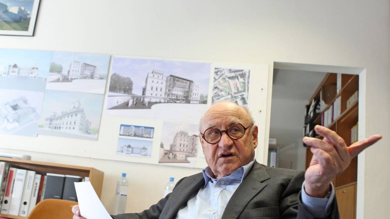 Stararchitekt und Zeichner Gustav Peichl 
