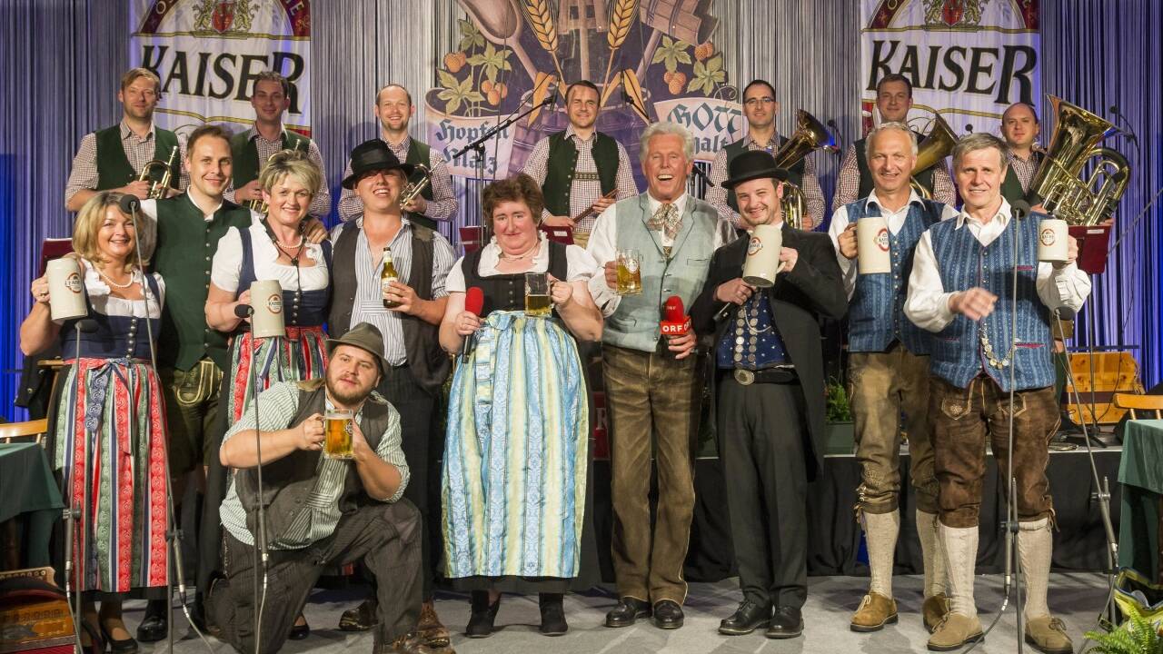 Beste Stimmung beim 26. Kaltenhausner Gstanzlsingen. 
