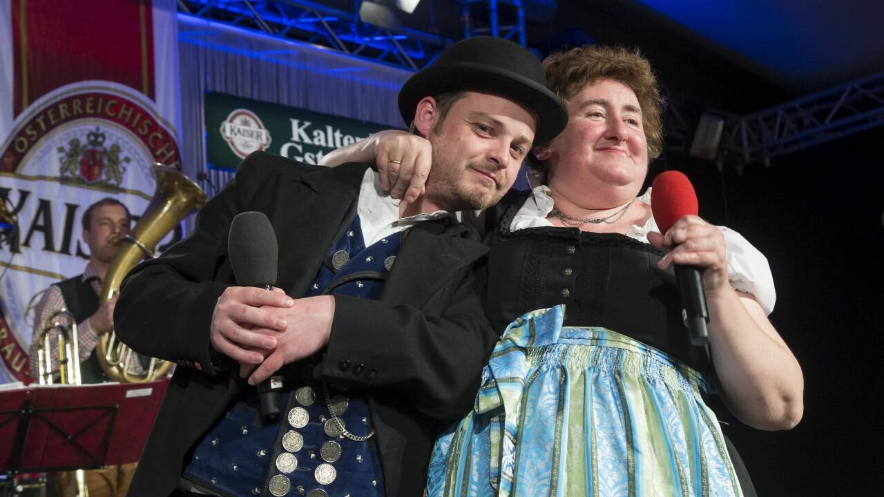 Bene Weber und Renate Maier. 