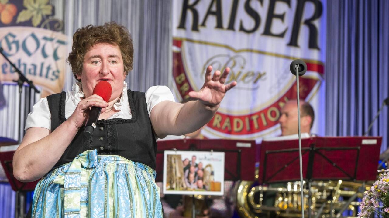Gstanzl-Urgestein Renate Maier. 