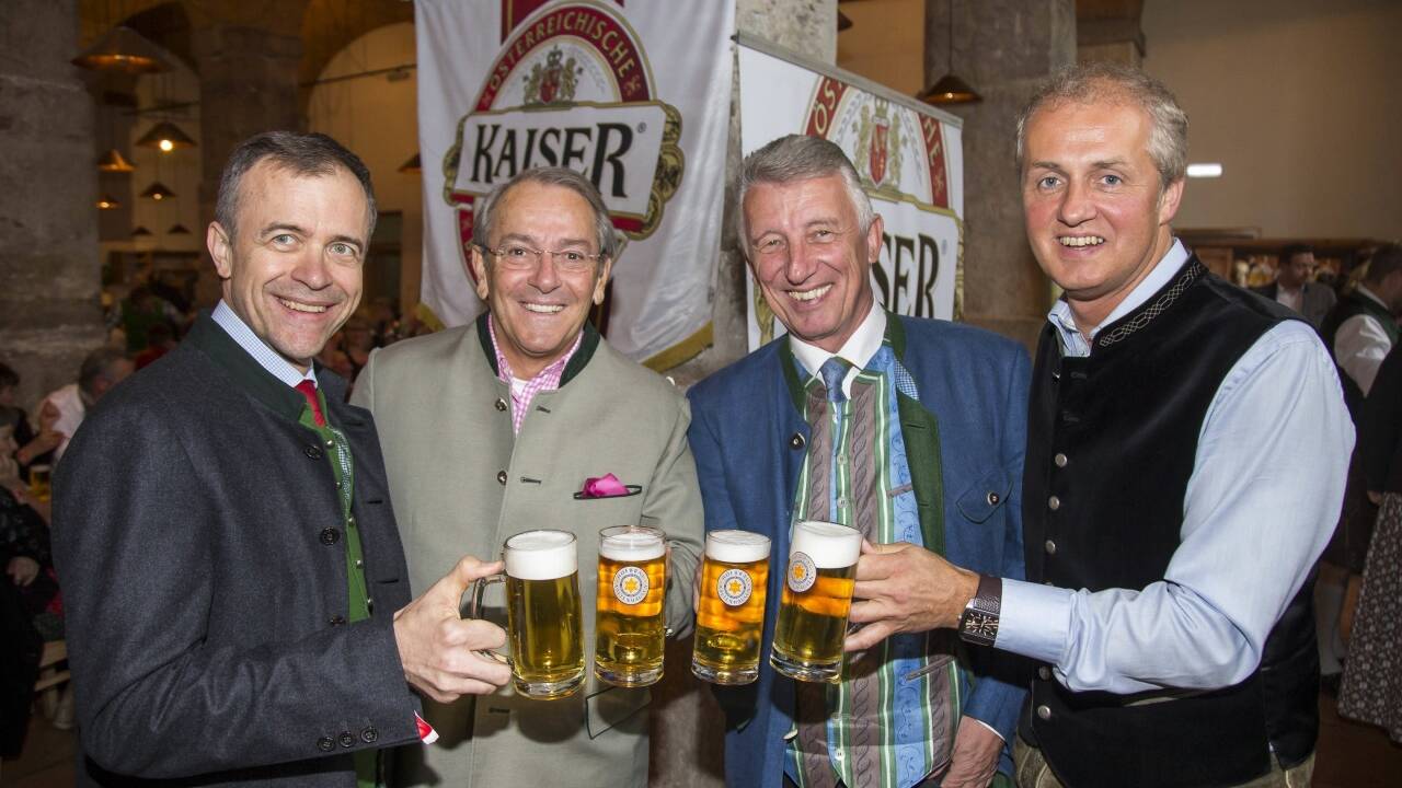 Claus Spruzina, Peter Holztrattner, Helmut Mödlhammer, Günter Hinterholzer. 