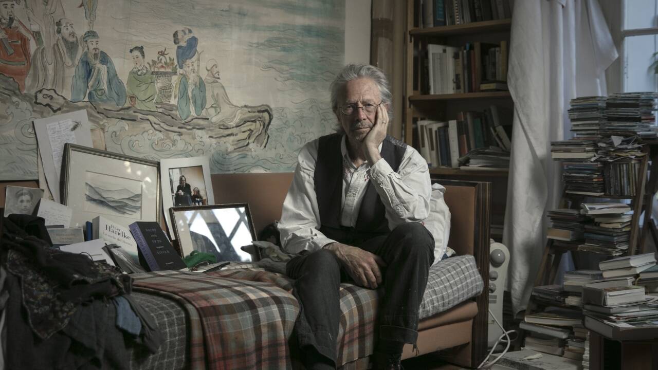 Zu Besuch bei Literaturnobelpreisträger Peter Handke. 