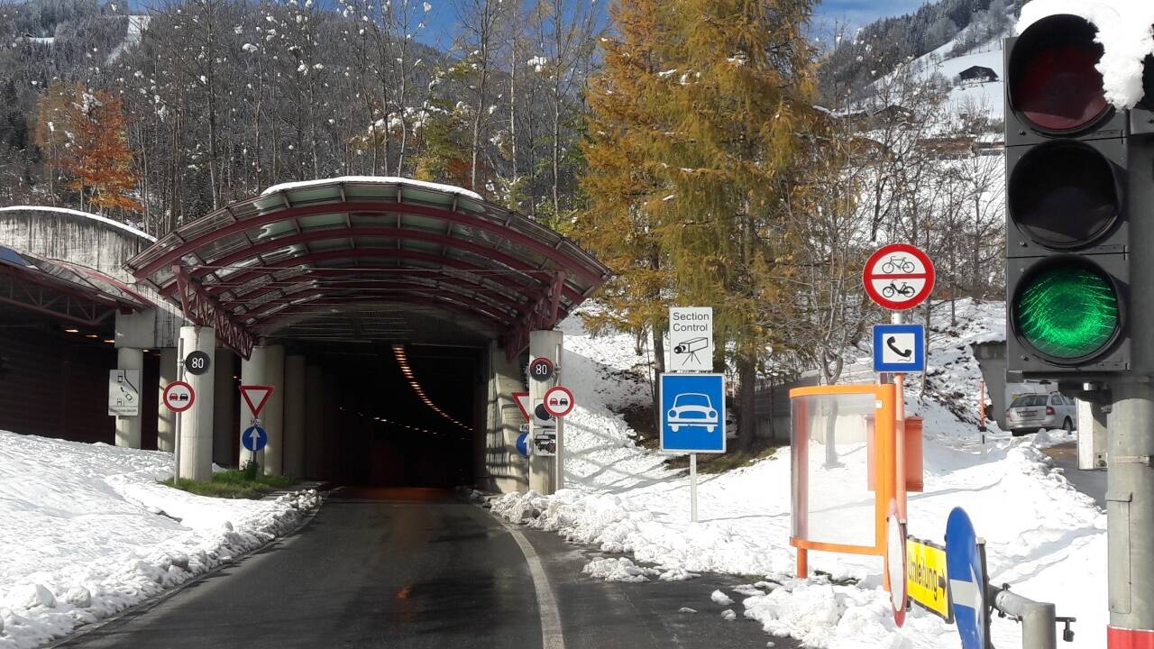 Die Sperre des Schmittentunnels wurde verschoben: Sie beginnt jetzt erst am nächsten Mittwoch um 8 Uhr.  