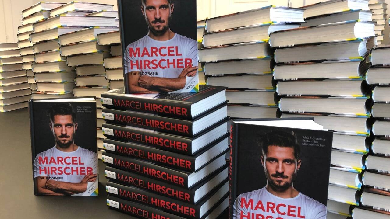 „Die Biografie“ von Marcel Hirscher scheint ein Muss für jeden Sportfan zu sein. 