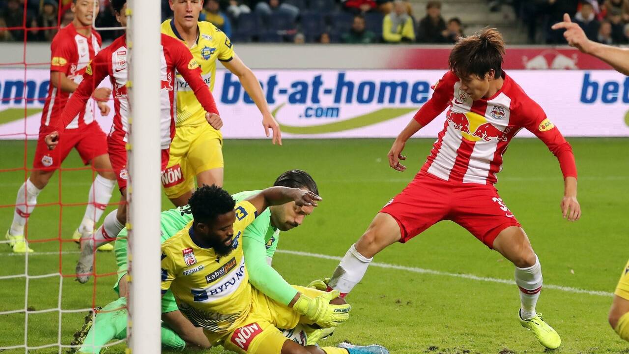 Okugawa bleibt stecken.  