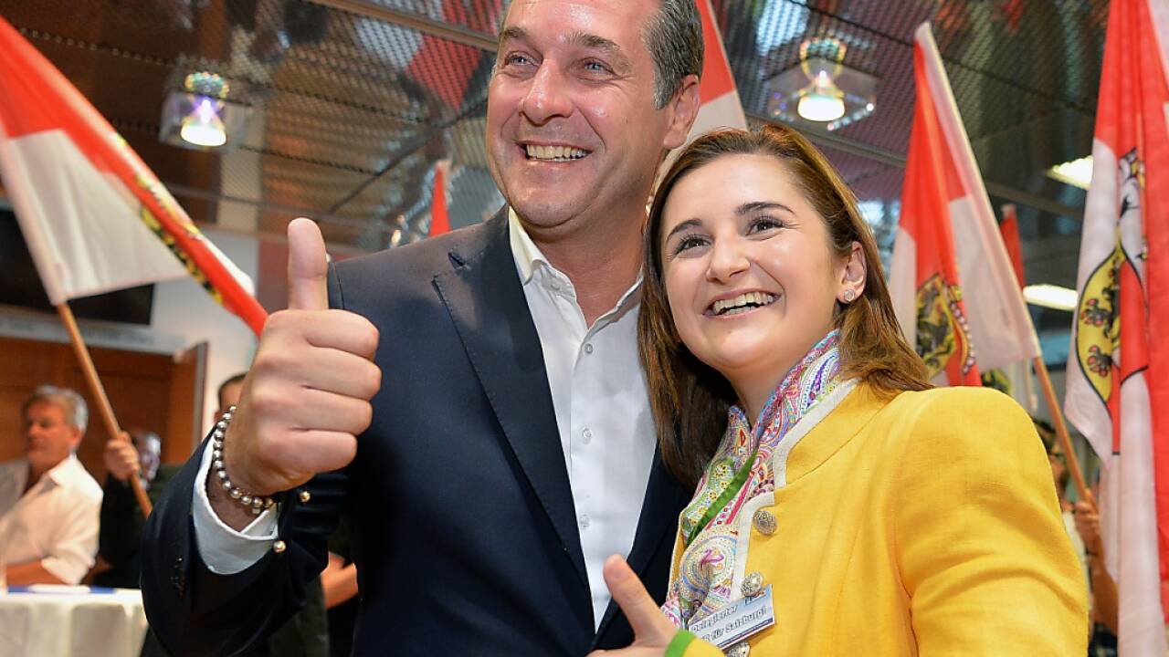 Ein Bild aus früheren Tagen: Svazek wurde 2016 zur Parteichefin in Salzburg gewählt. HC Strache war einer ihrer größten Förderer. Ein Bild aus früheren Tagen: Svazek wurde 2016 zur Parteichefin in Salzburg gewählt. HC Strache war einer ihrer größten Förderer.