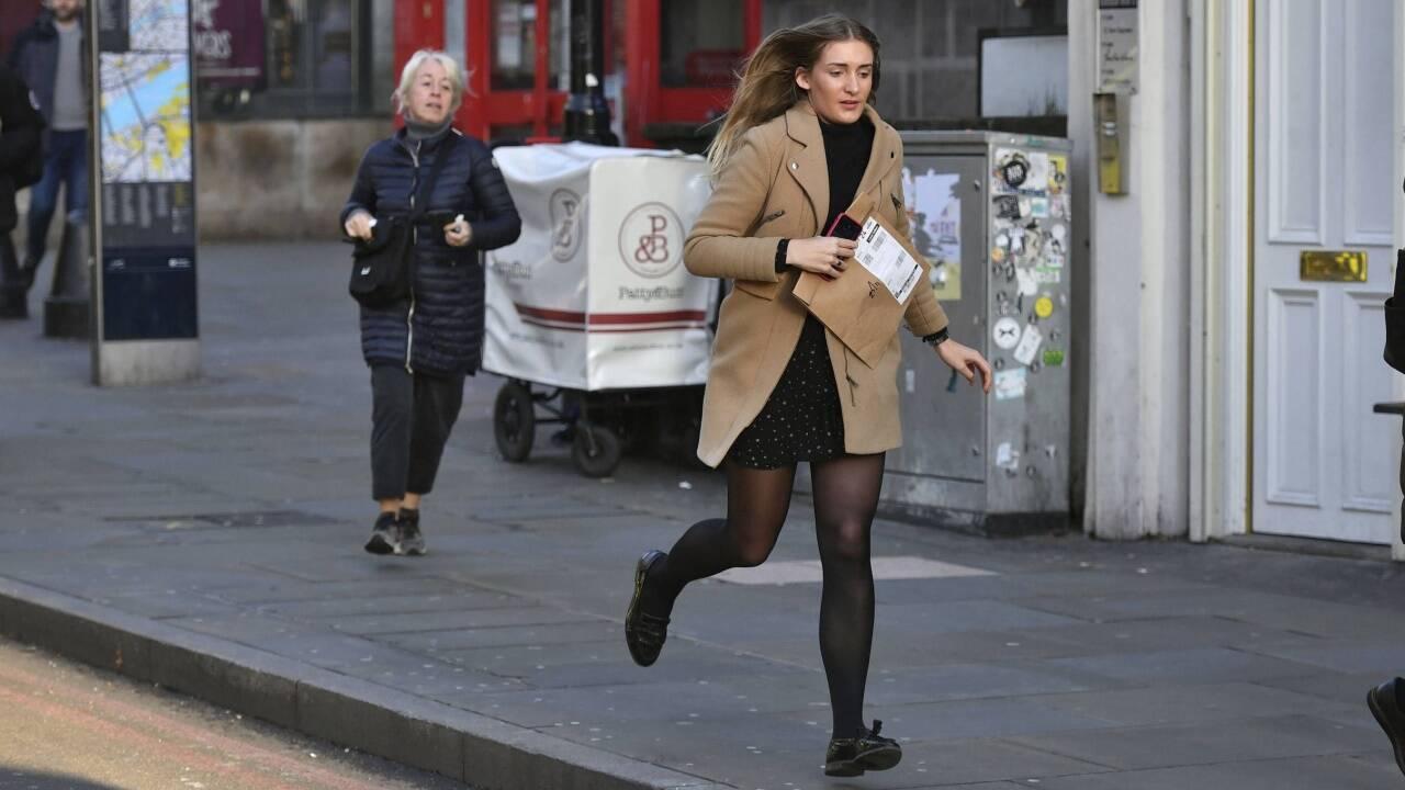 Gewaltsamer Zwischenfall auf der London Bridge.  