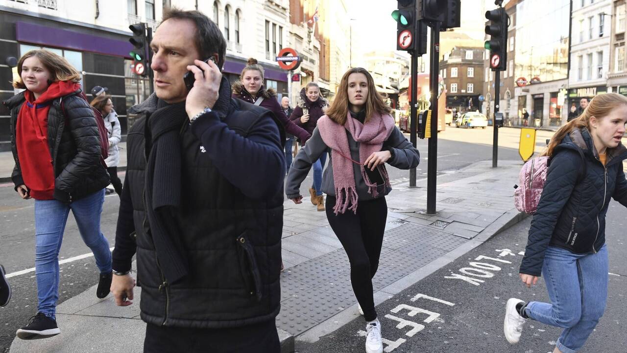 Gewaltsamer Zwischenfall auf der London Bridge.  