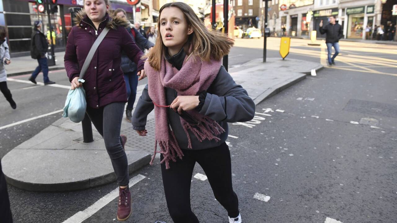 Gewaltsamer Zwischenfall auf der London Bridge.  