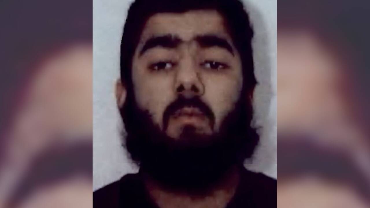 Usman Khan auf einem Polizeifoto aus dem Jahr 2012. 