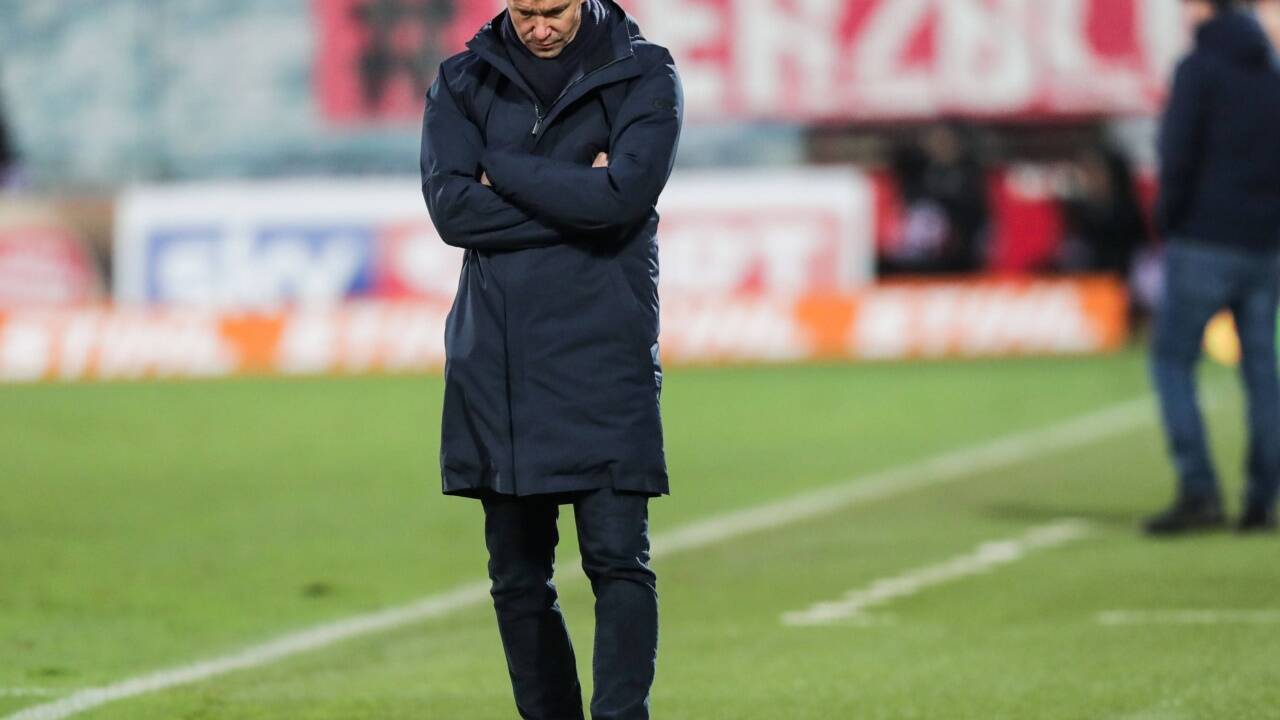 Jesse Marsch hatte gegen die Admira nicht viel zu lachen. 