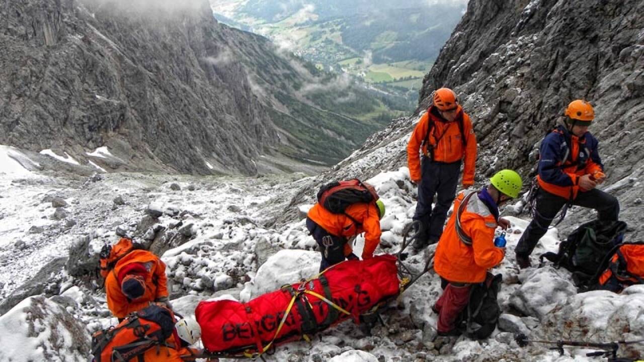 Salzburger Bergretter im hochalpinen Einsatz 