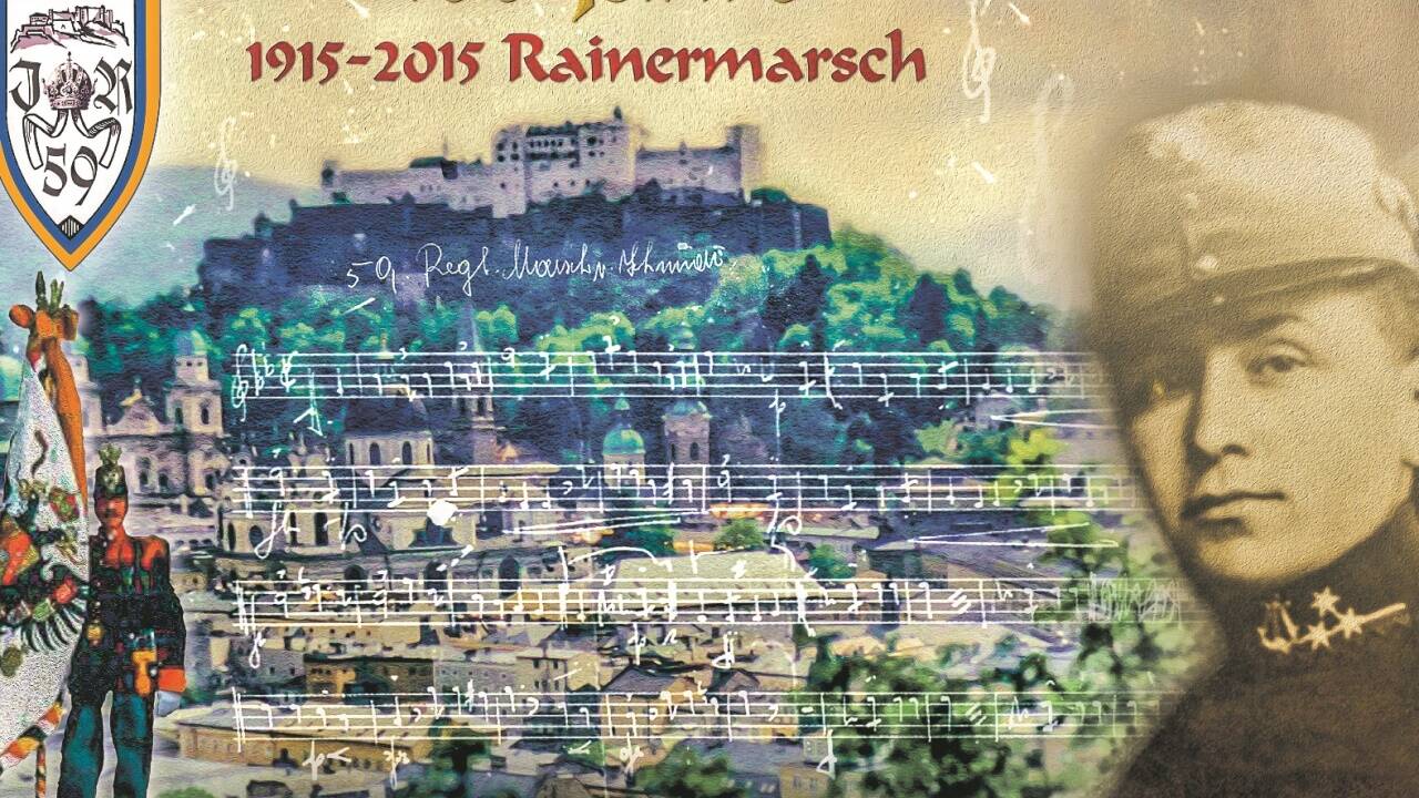 Der Rainermarsch ist Schmids bekanntestes Werk.  