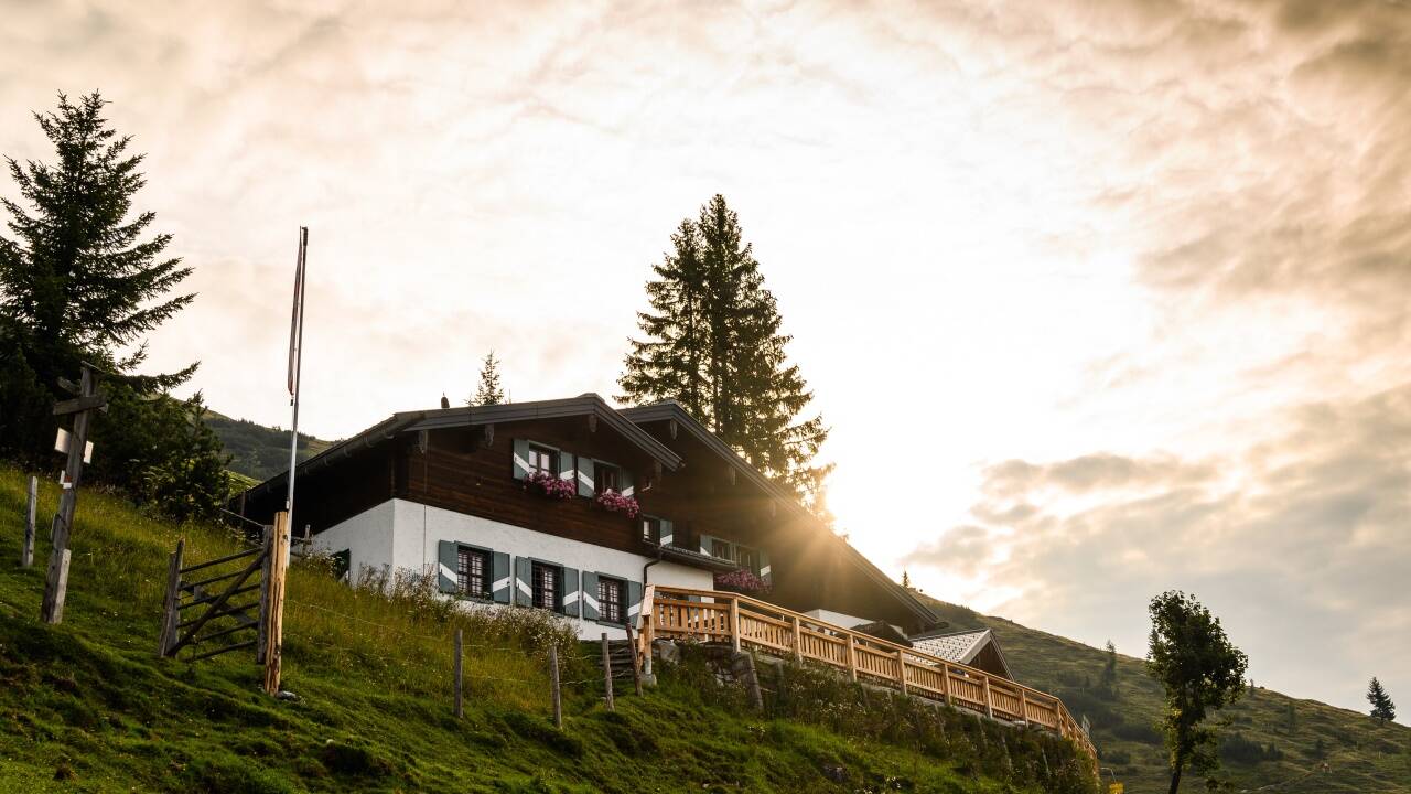 Die Hackel-Hütte in Werfenweng gehört zu den bekanntesten Almen im Salzachtal. 