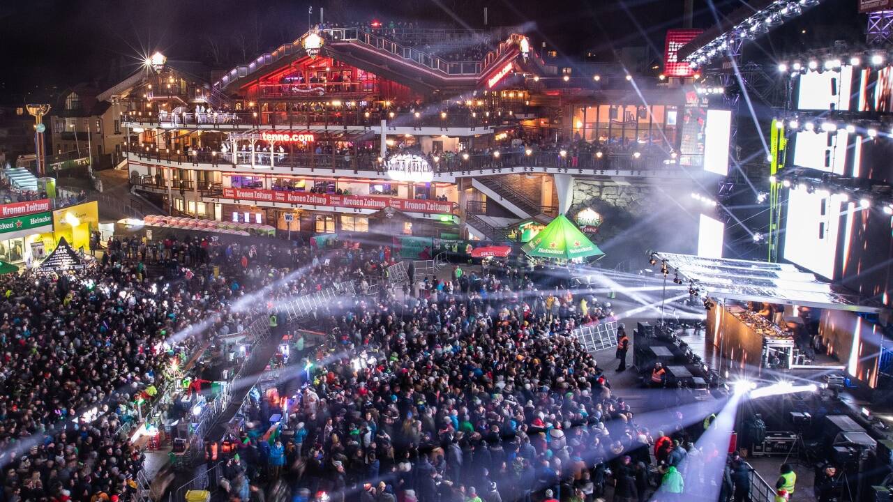 Bilder vom Ski-Opening in Schladming.  