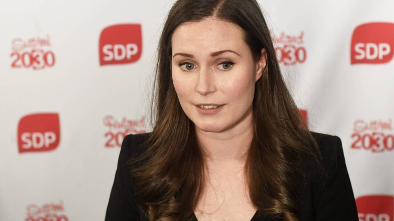 Die künftige finnische Regierungschefin Sanna Marin. 
