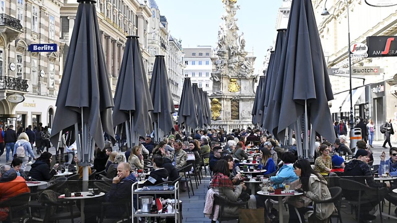 In Wien ist etwa der Stephansplatz gut besucht 