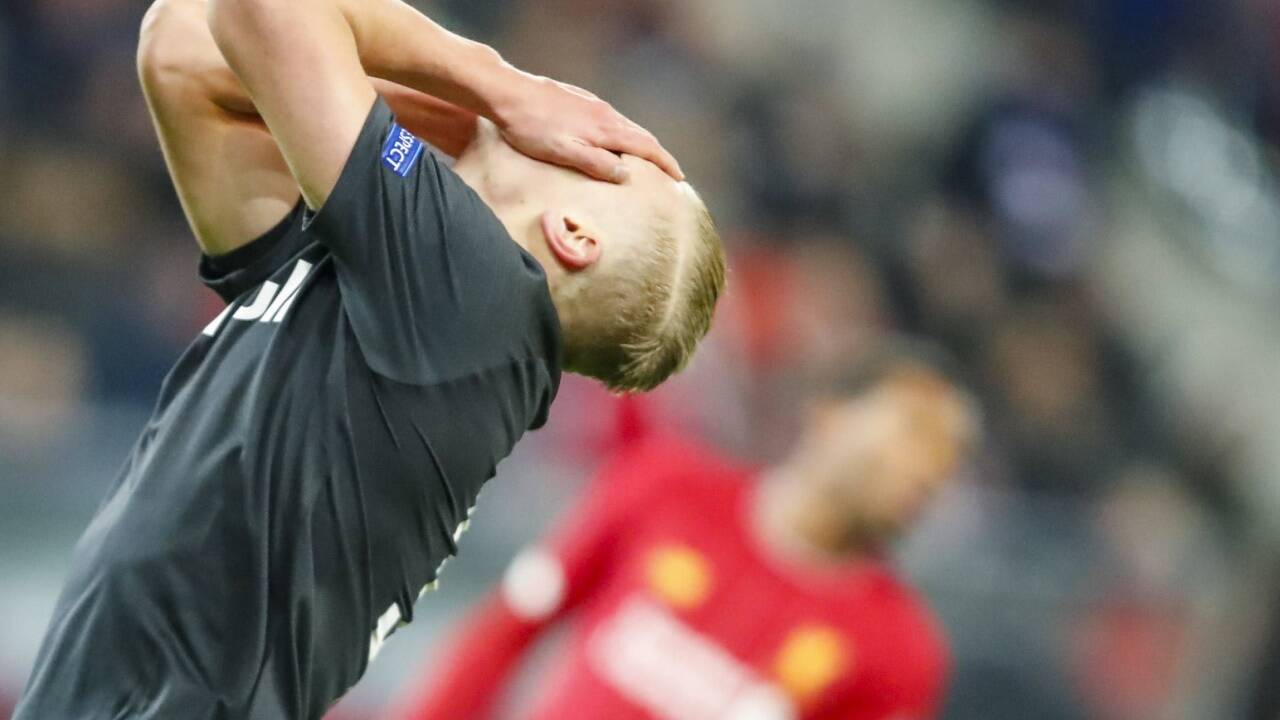 Kein Fußballwunder am Dienstag: Erling Braut Haaland. 