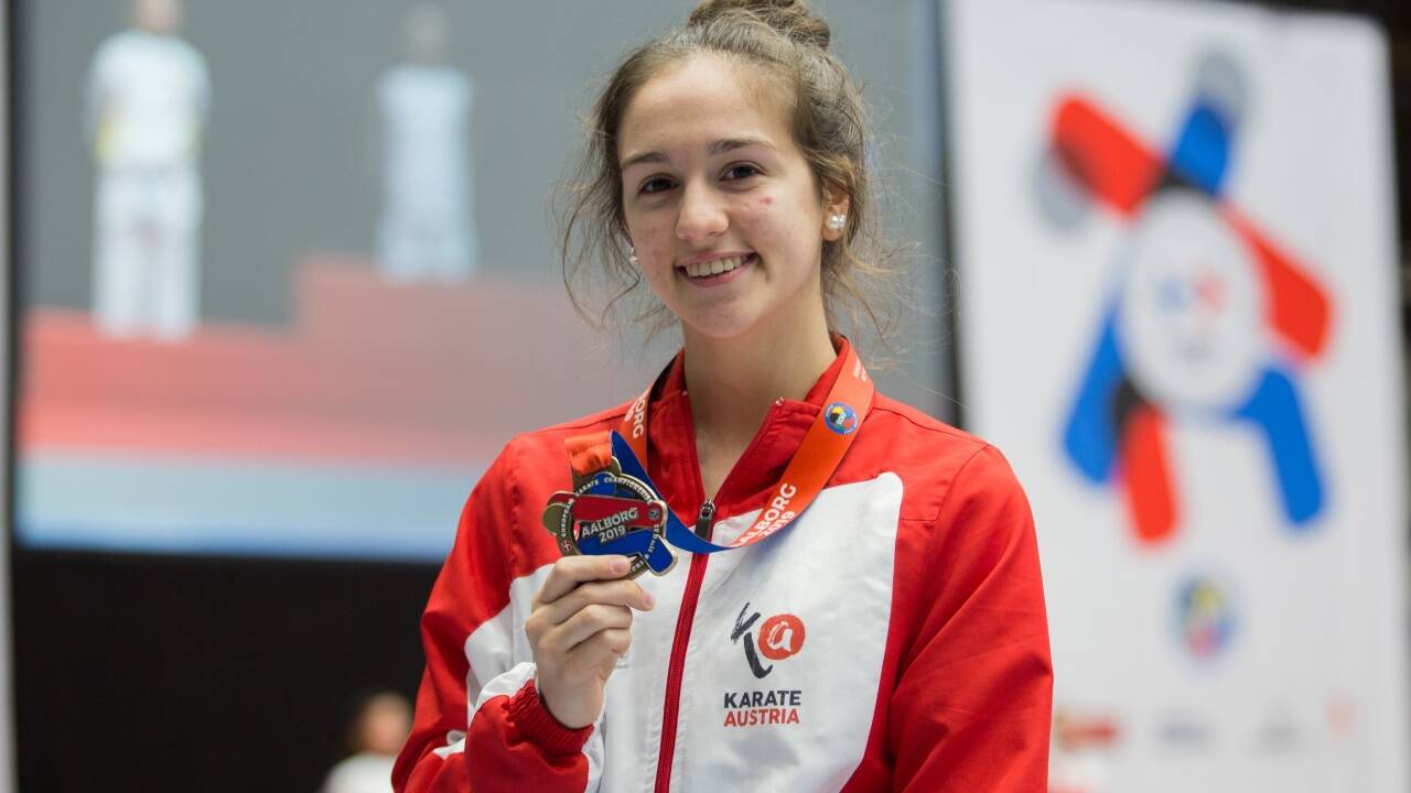 Aleksandra Grujic gewann heuer auch bei der EM und WM Bronze. 