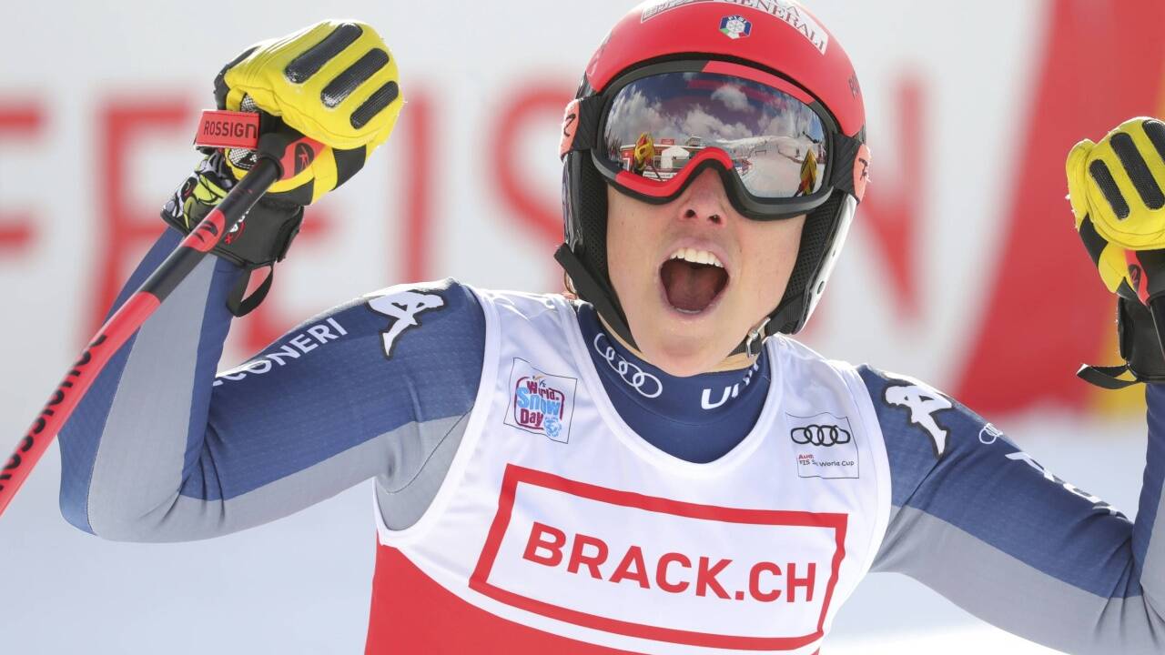 Auch Platz Zwei geht an Italien: Federica Brignone. 