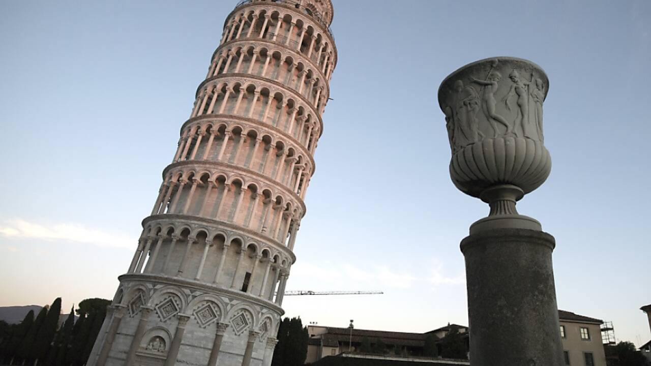 Schiefer Turm von Pisa zählt zum Weltkulturerbe 