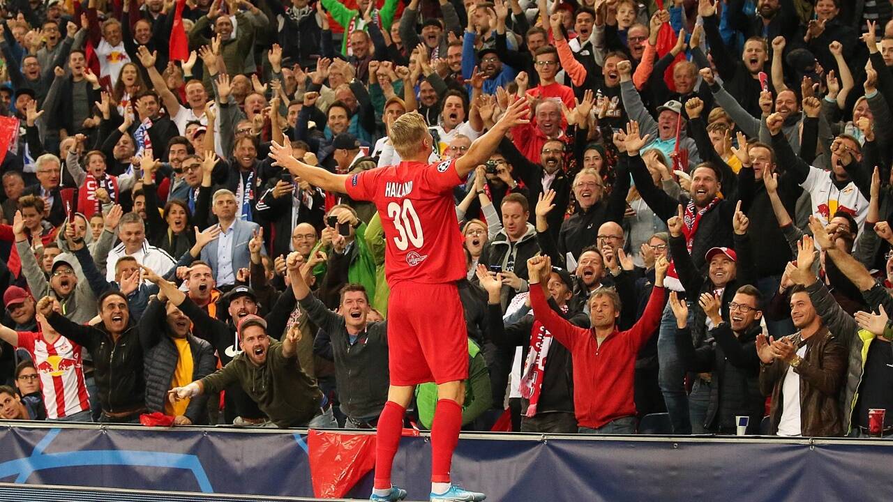 Salzburgs Fans waren begeistert.  