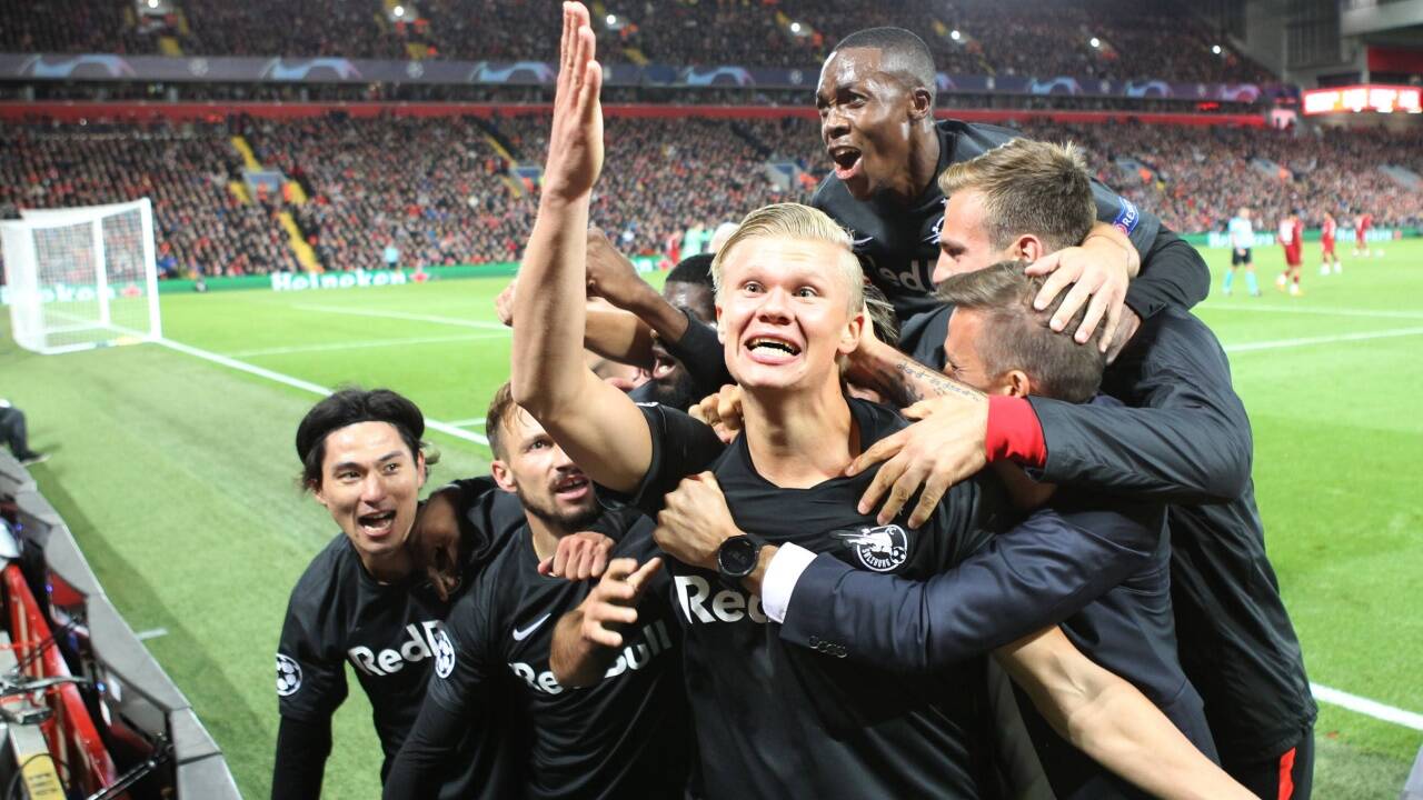 Sternstunde in Anfield: Haaland traf bei der 3:4-Niederlage in Liverpool zum 3:3 nach 0:3-Rückstand.  