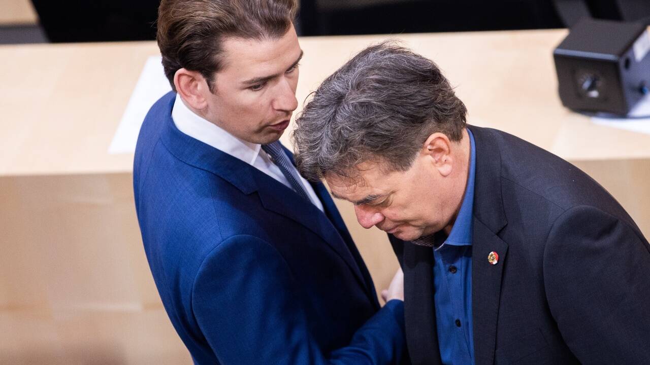 Ungleiche Partner, und das in mehrfacher Hinsicht: Sebastian Kurz, Werner Kogler. Ungleiche Partner, und das in mehrfacher Hinsicht: Sebastian Kurz, Werner Kogler.