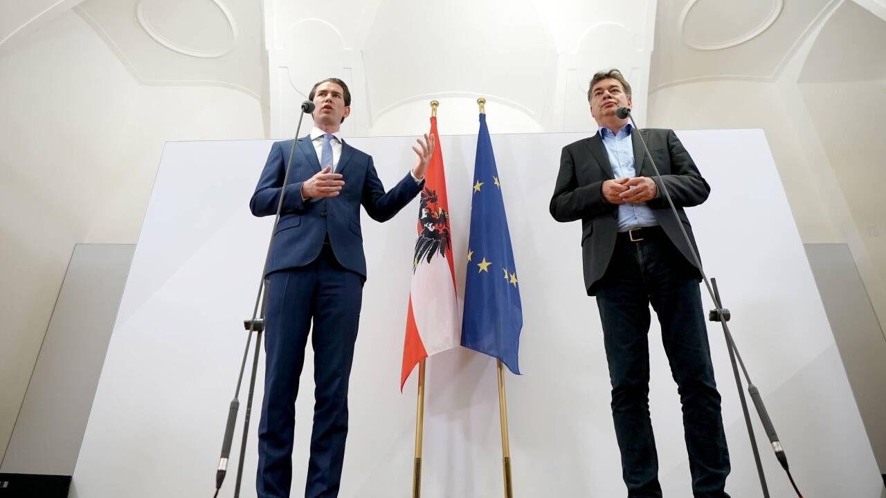Eine türkis-grüne Regierung ist zum Greifen nah. Eine türkis-grüne Regierung ist zum Greifen nah.