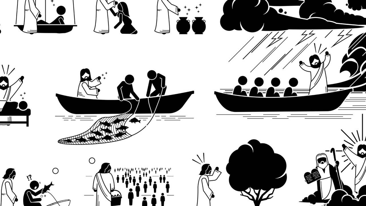 Welche Wunder, von denen die Bibel berichtet, haben sich so ereignet? Der Bibelwissenschafter Simone Paganini sagt: „Jesus dürfte tatsächlich Menschen geheilt haben, die psychiatrische Pathologien hatten. Aber auf dem Wasser ist er sicherlich nicht gegangen.“ Welche Wunder, von denen die Bibel berichtet, haben sich so ereignet? Der Bibelwissenschafter Simone Paganini sagt: „Jesus dürfte tatsächlich Menschen geheilt haben, die psychiatrische Pathologien hatten. Aber auf dem Wasser ist er sicherlich nicht gegangen.“