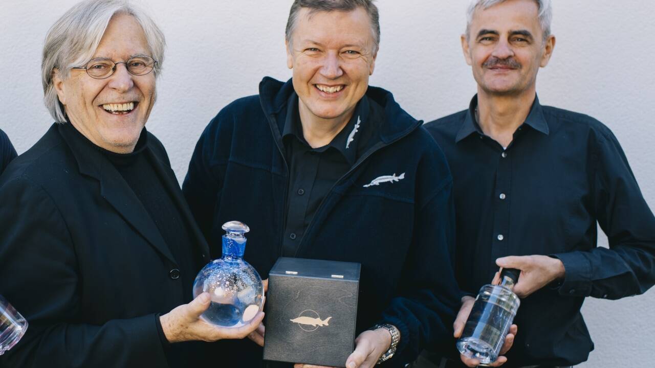 Landertinger, Grüll, Trausner (von links). 