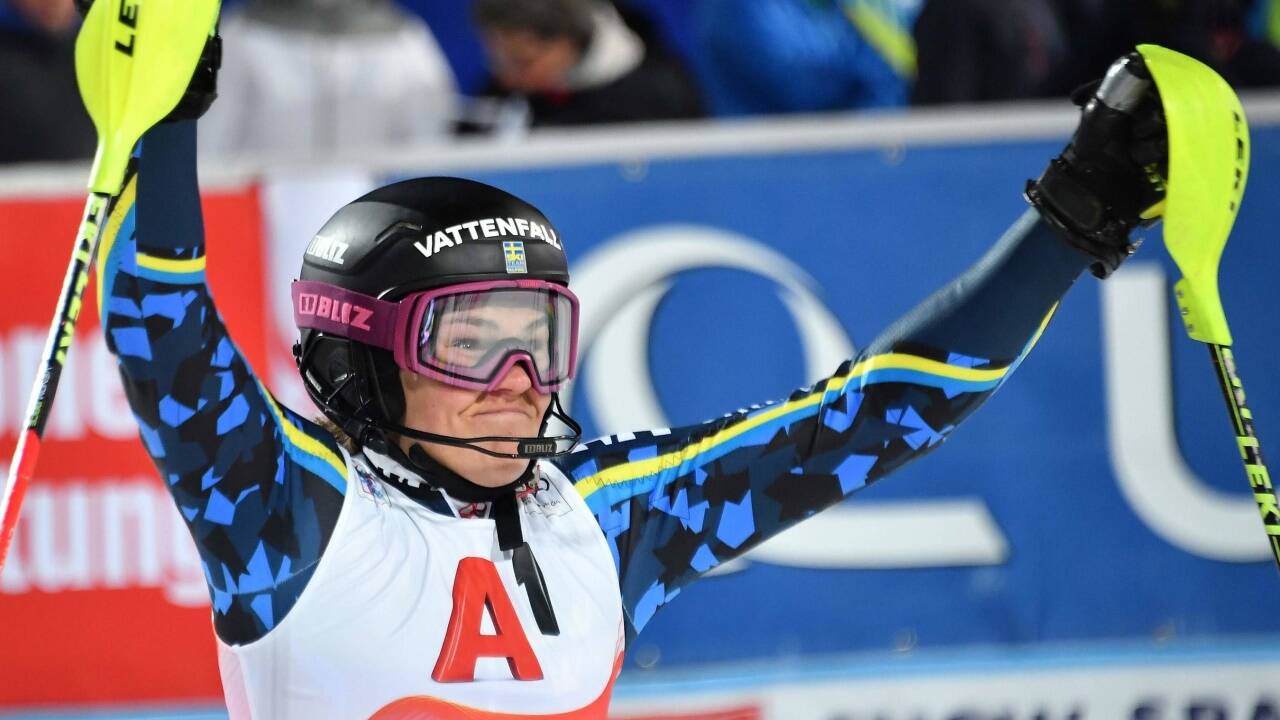 Anna Swenn-Larsson jubelte über Rang zwei. 