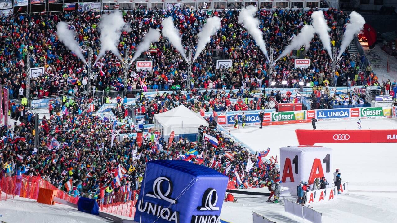 Tolle Stimmung in Flachau. 