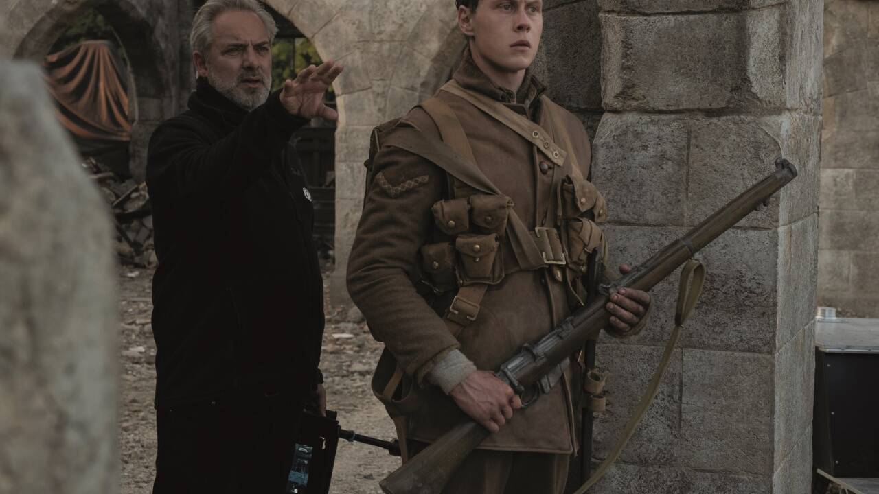 Bilder zum Film „1917„ von Sam Mendes. 