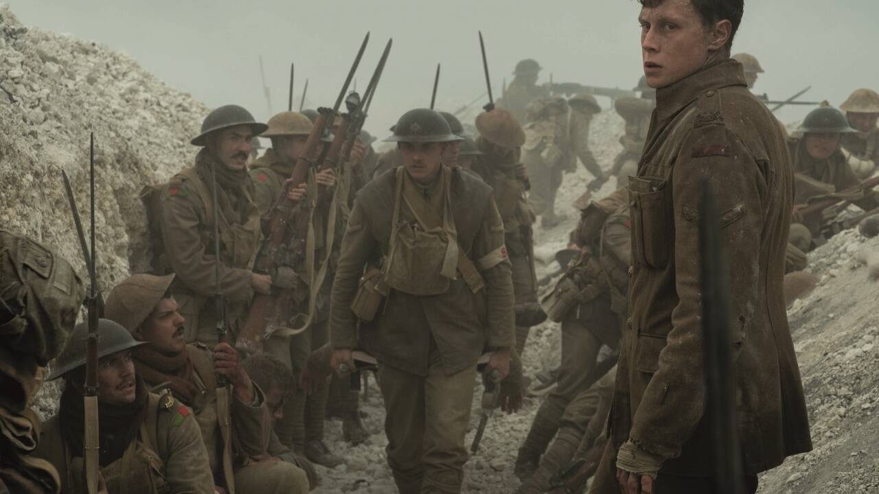 Bilder zum Film „1917„ von Sam Mendes. 