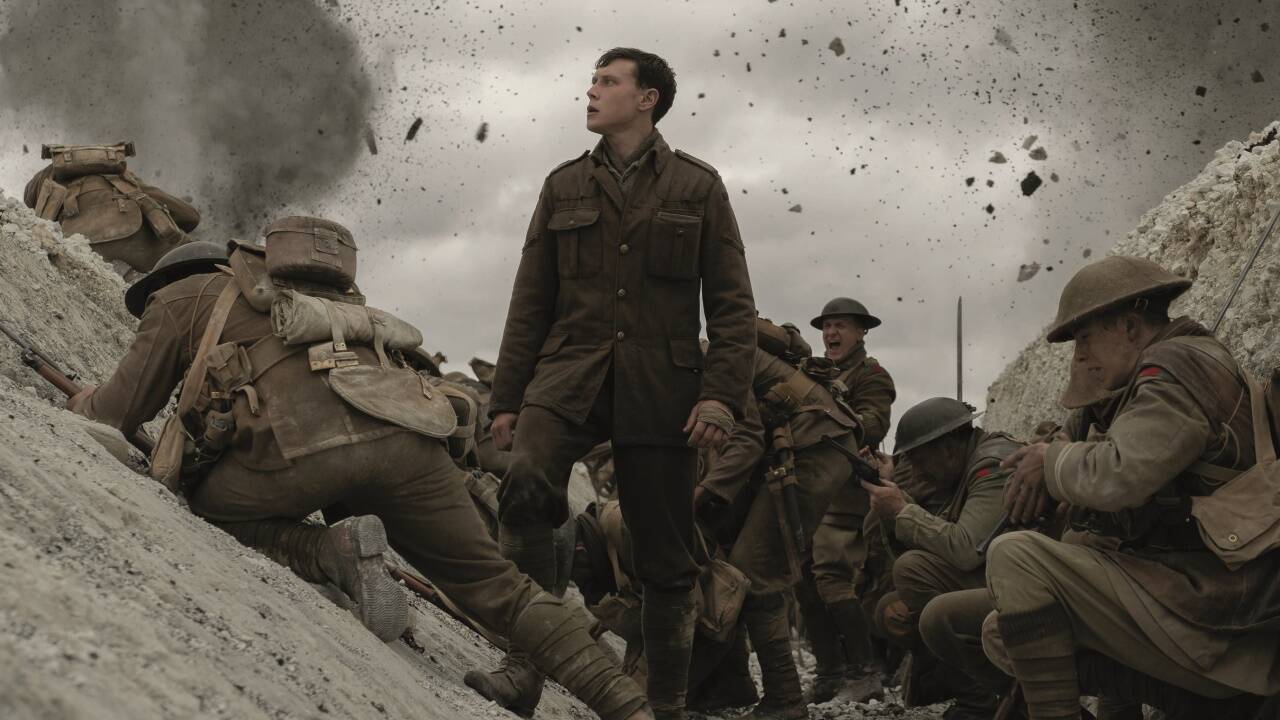 Bilder zum Film „1917„ von Sam Mendes. 