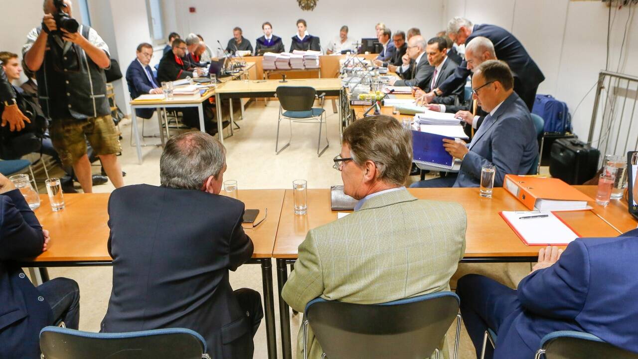 Prozess im Juli 2017 am Salzburger Landesgericht gegen Politiker und Beamte. 