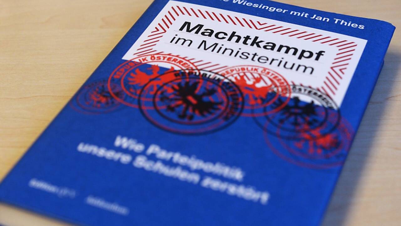 Wiesingers Buch 'Machtkampf im Ministerium' sorgte für Verärgerung 