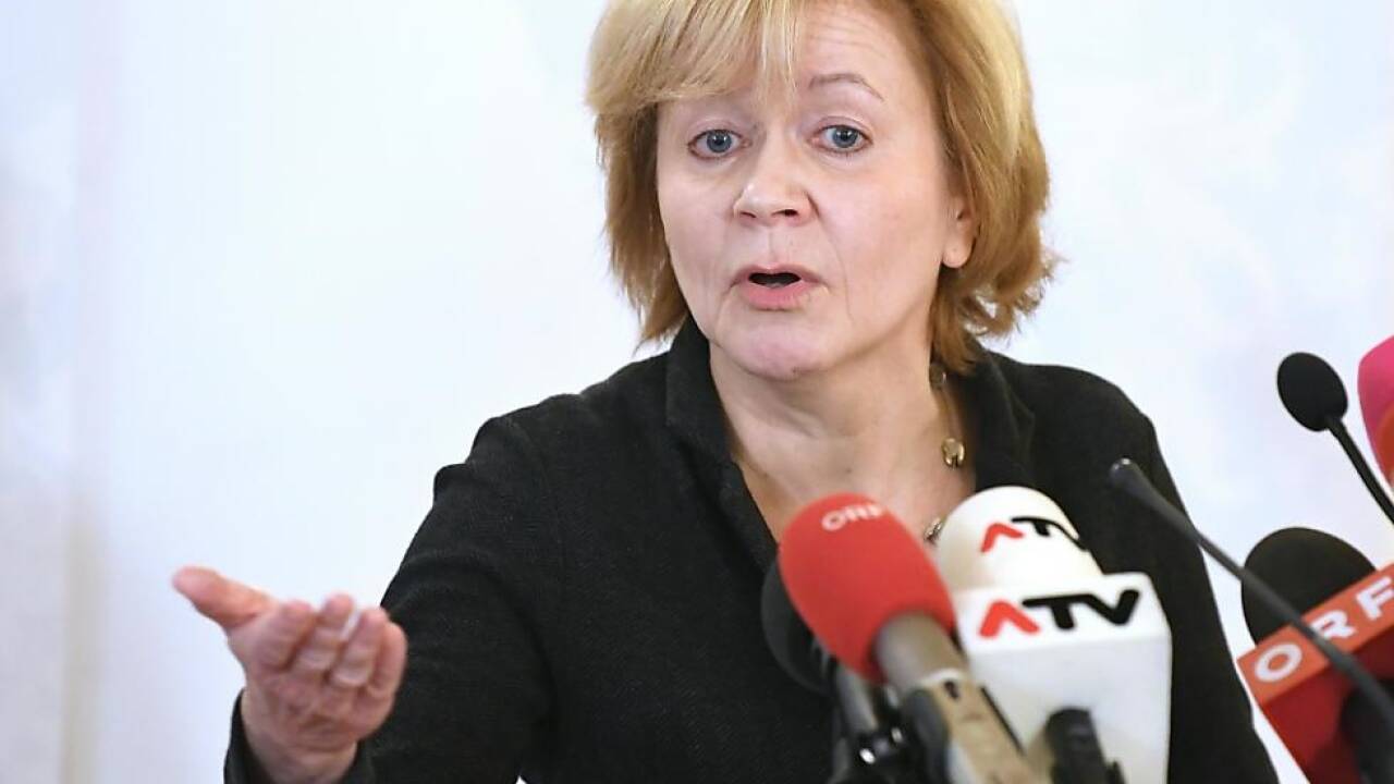 Archivfoto: Pädagogin Susanne Wiesinger am Donnerstag, 20. Dezember 2018, im Rahmen der Pressekonferenz 'Maßnahmen zur Bewältigung von Schulkonflikten' in Wien.  