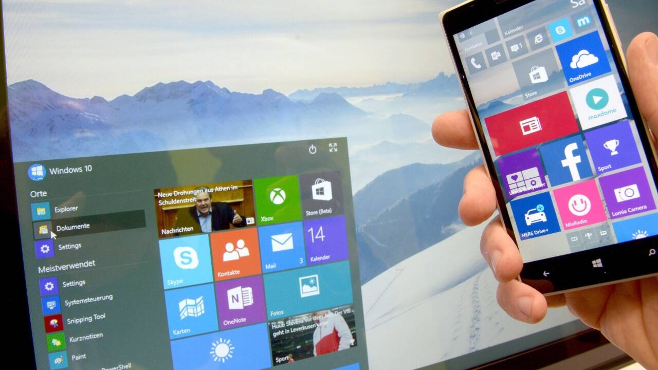 Wer eine derartige Oberfläche auf seinem Laptop oder PC hat, muss sich keine Sorgen machen. Denn das ist das klassische Layout von Windows 10, dem aktuellen Betriebssystem von Microsoft. 