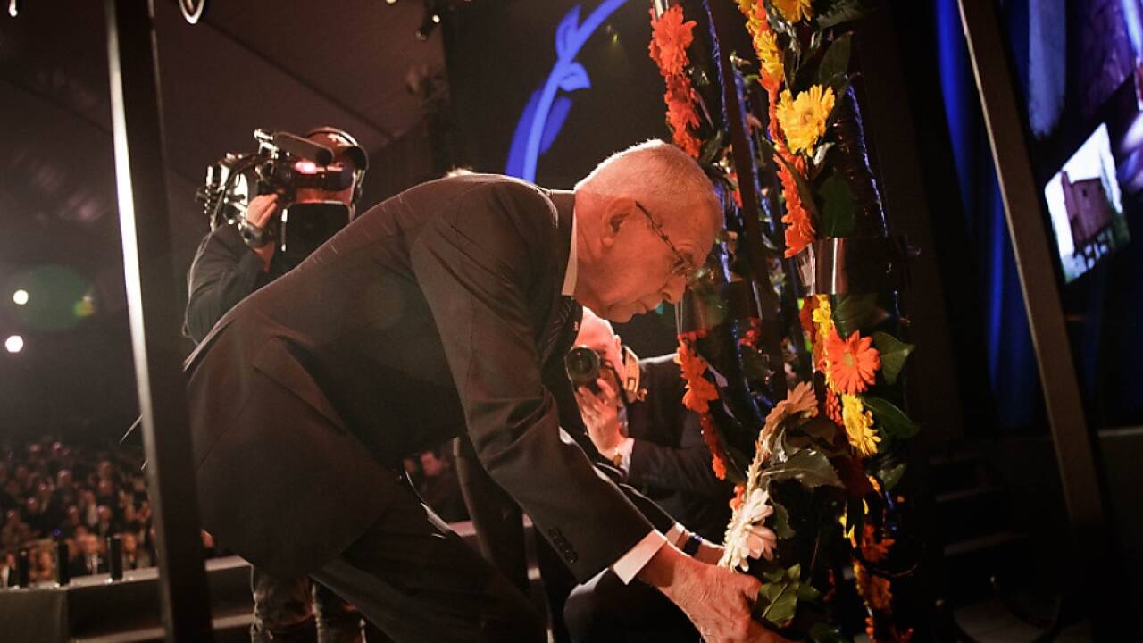 Bundespräsident Van der Bellen in Yad Vashem 